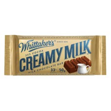 Whittakers Slab Creamy Milk - Carton of 50- $1.60/unit + GST